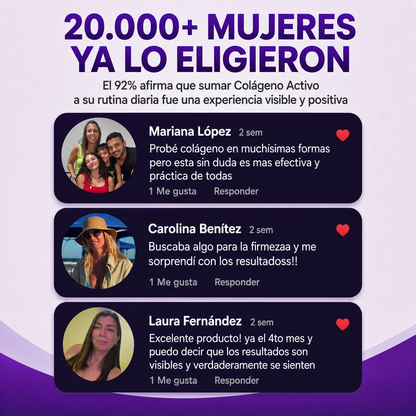Colágeno Activo | Recuperá tu vitalidad