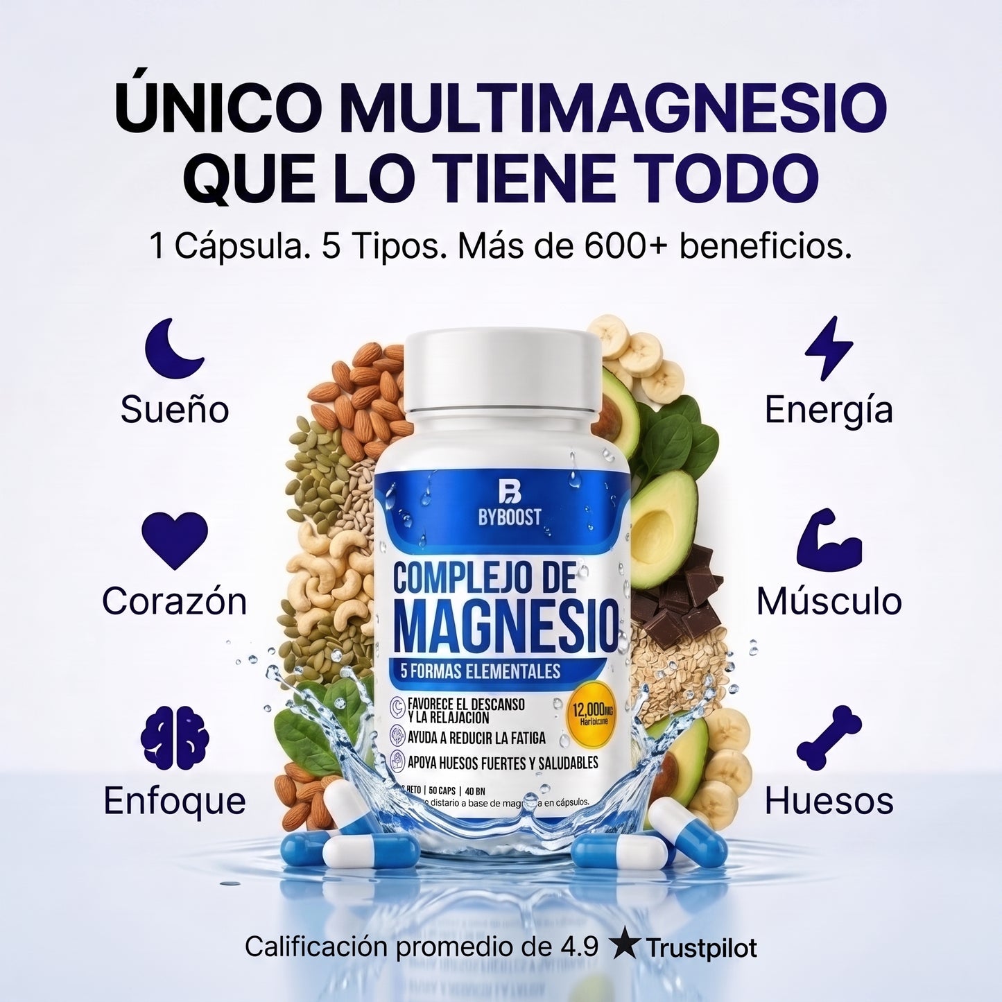 Complejo de Magnesio 5 en 1